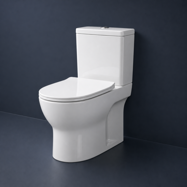 RAK DES Close Coupled Back Open WC S-Trap 66CM GCC-V