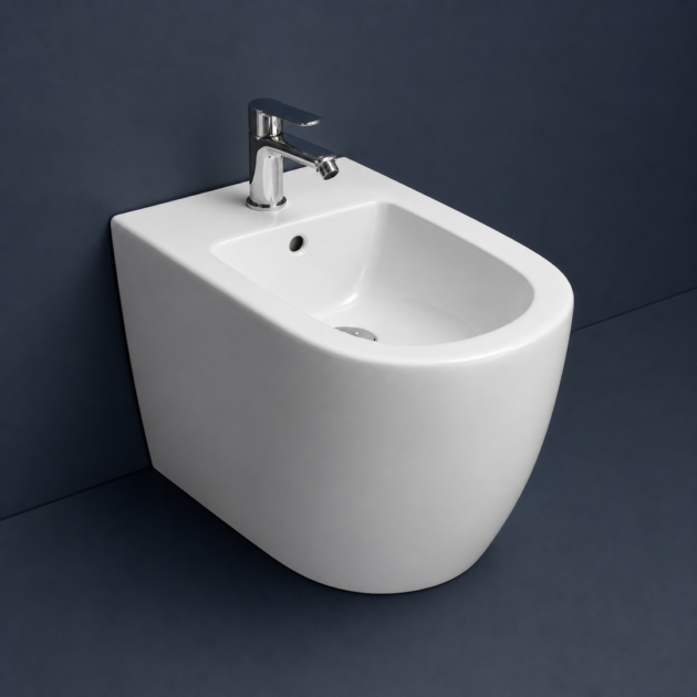 RAK DES Back to Wall Bidet 52CM 1TH
