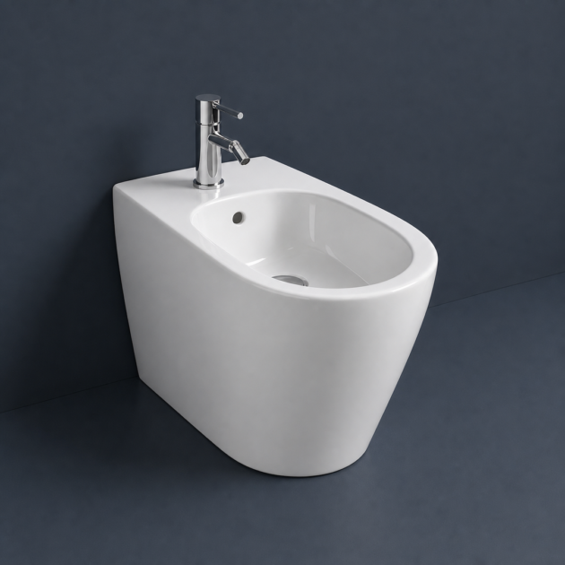 RAK DES Back to Wall Bidet 58CM 1TH