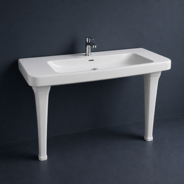 RAK Opulence His Wash Basin with 2 Legs (100CM)