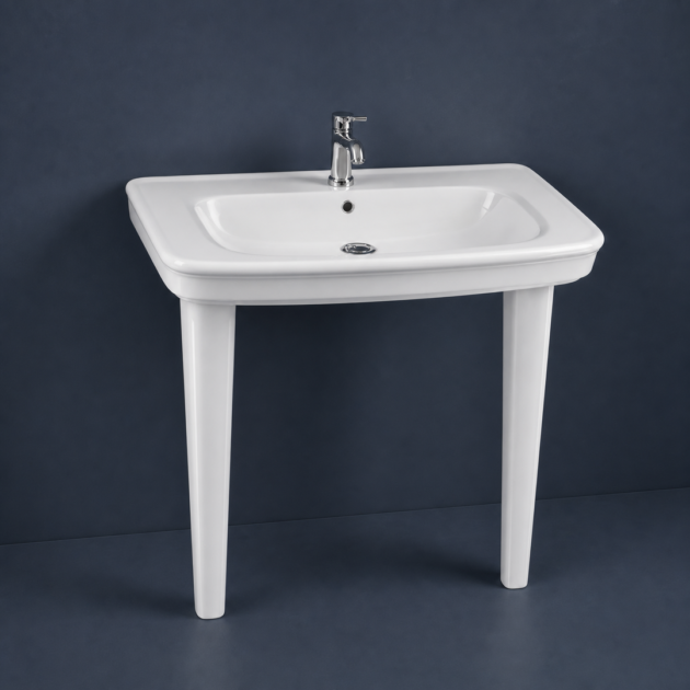 RAK Opulence His Wash Basin with 2 Legs (80CM)