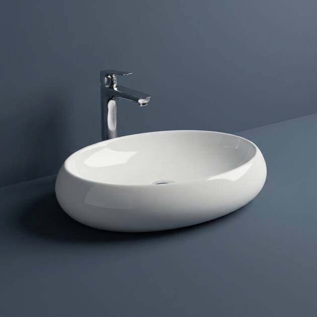RAK Cloud Counter Top Wash Basin (58CM) Matt