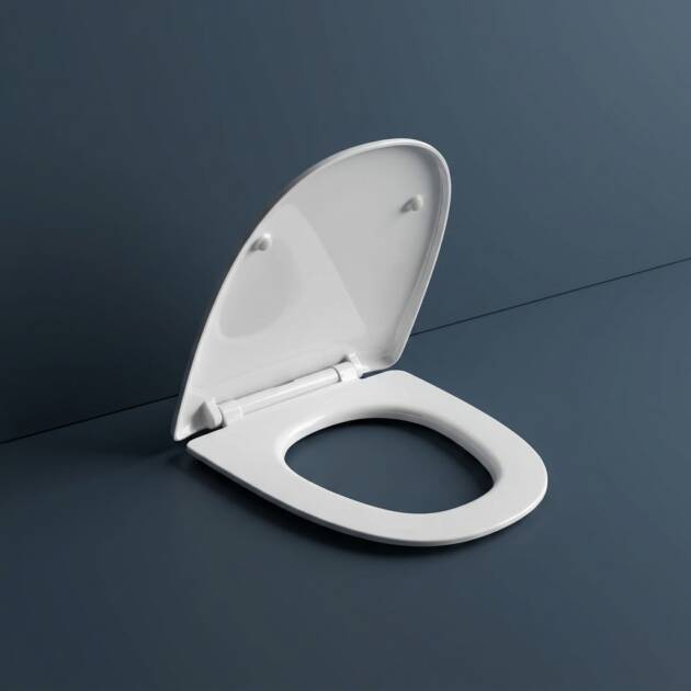 RAK Cloud Oval Soft Close Seat Cover White